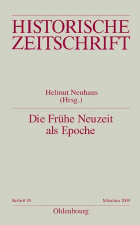 Neuhaus |  Die Frühe Neuzeit als Epoche | Buch |  Sack Fachmedien