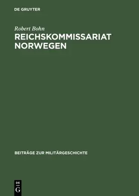 Bohn |  Reichskommissariat Norwegen | eBook | Sack Fachmedien