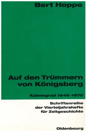 Hoppe |  Auf den Trümmern von Königsberg | Buch |  Sack Fachmedien