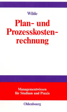 Wilde | Plan- und Prozesskostenrechnung | E-Book | www2.sack.de
