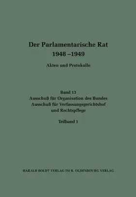 Büttner / Wettengel |  Ausschuß für Organisation des Bundes / Ausschuß für Verfassungsgerichtshof und Rechtspflege | eBook | Sack Fachmedien