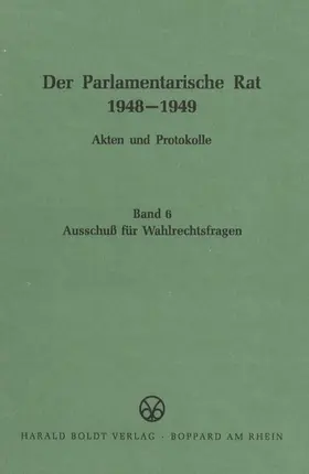 Rosenbach |  Ausschuß für Wahlrechtsfragen | eBook | Sack Fachmedien