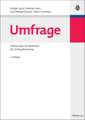 Jacob / Heinz / Décieux |  Umfrage | eBook | Sack Fachmedien