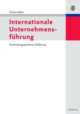Büter | Internationale Unternehmensführung | E-Book | www2.sack.de