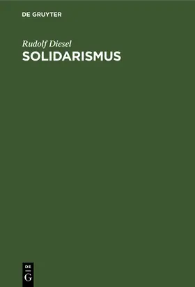 Diesel |  Solidarismus | Buch |  Sack Fachmedien