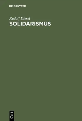 Diesel |  Solidarismus | eBook | Sack Fachmedien