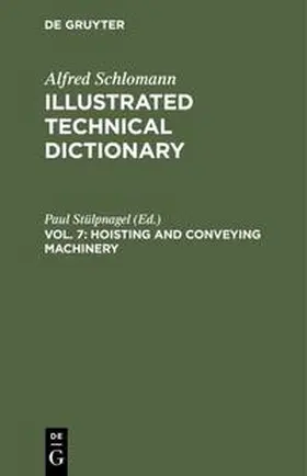 Stülpnagel |  Hoisting and Conveying Machinery | Buch |  Sack Fachmedien