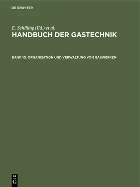 Engländer / Greineder / Kobbert |  Organisation und Verwaltung von Gaswerken | eBook | Sack Fachmedien