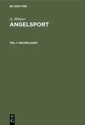 Winter |  Grundlagen | eBook | Sack Fachmedien