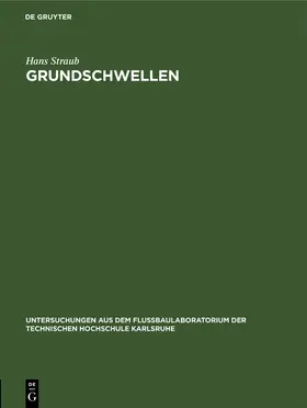 Straub |  Grundschwellen | Buch |  Sack Fachmedien