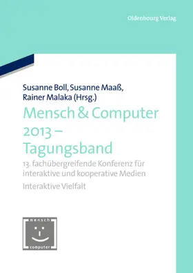 Boll / Maaß / Malaka |  Mensch & Computer 2013 – Tagungsband | eBook | Sack Fachmedien
