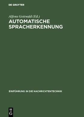 Gottwald | Automatische Spracherkennung | E-Book | sack.de