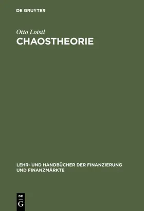 Loistl | Chaostheorie | E-Book | sack.de