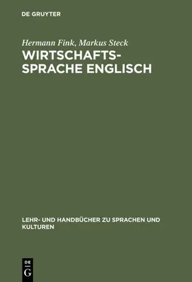 Fink / Steck |  Wirtschaftssprache Englisch | eBook | Sack Fachmedien