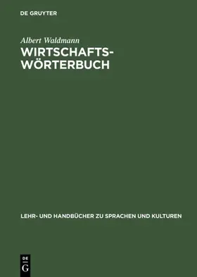 Waldmann |  Wirtschaftswörterbuch | eBook | Sack Fachmedien