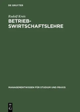 Kreis | Betriebswirtschaftslehre | E-Book | www2.sack.de