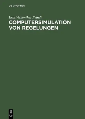 Feindt |  Computersimulation von Regelungen | eBook | Sack Fachmedien