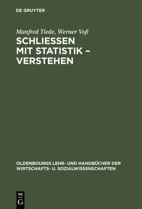 Tiede / Voß | Schließen mit Statistik – Verstehen | E-Book | sack.de