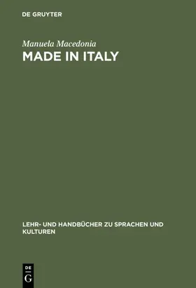 Macedonia |  Made in Italy | eBook | Sack Fachmedien