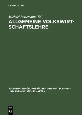 Berlemann | Allgemeine Volkswirtschaftslehre | E-Book | www2.sack.de