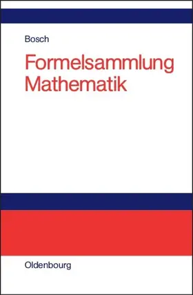 Bosch |  Formelsammlung Mathematik | eBook | Sack Fachmedien