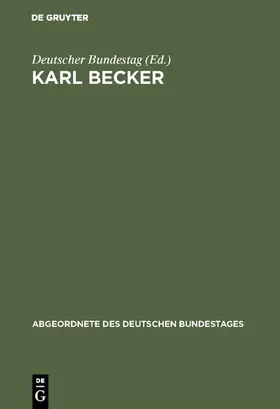  Karl Becker | eBook | Sack Fachmedien