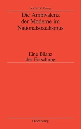 Bavaj |  Die Ambivalenz der Moderne im Nationalsozialismus | eBook | Sack Fachmedien