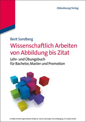Sandberg |  Wissenschaftlich Arbeiten von Abbildung bis Zitat | eBook | Sack Fachmedien