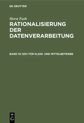 Futh |  EDV für Klein- und Mittelbetriebe | eBook | Sack Fachmedien