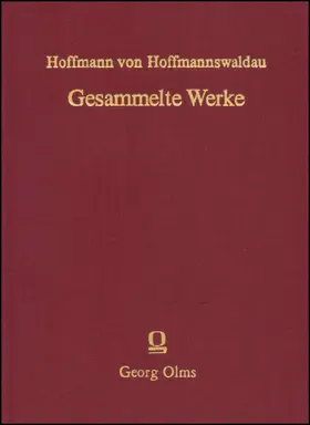 Heiduk |  Christian Hoffmann von Hoffmannswaldau: Gesammelte Werke | Buch |  Sack Fachmedien