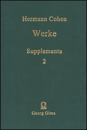 Wiedebach / Cohen |  Werke | Buch |  Sack Fachmedien