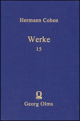 Holzhey / Schoeps / Wiedebach |  Hermann Cohen : Werke | Buch |  Sack Fachmedien