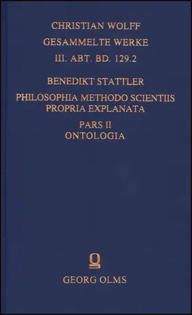 Stattler |  Philosophia methodo scientiis propria explanata | Buch |  Sack Fachmedien