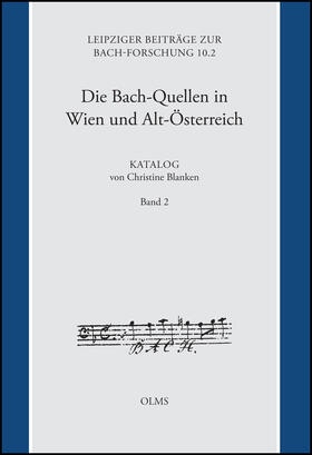 Blanken |  Die Bach-Quellen in Wien und Alt-Österreich: Katalog | Buch |  Sack Fachmedien