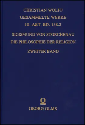 Storchenau |  Die Philosophie der Religion | Buch |  Sack Fachmedien