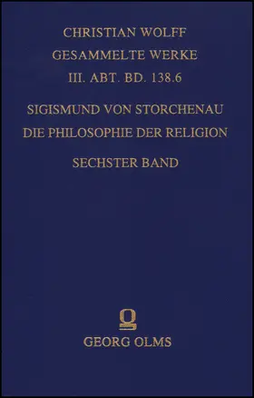 Storchenau |  Die Philosophie der Religion | Buch |  Sack Fachmedien