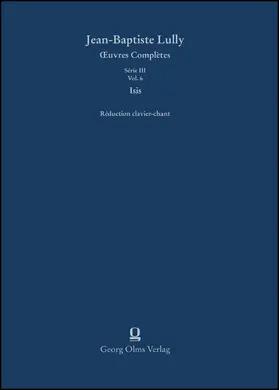 Lully / Sawkins |  Isis | Buch |  Sack Fachmedien