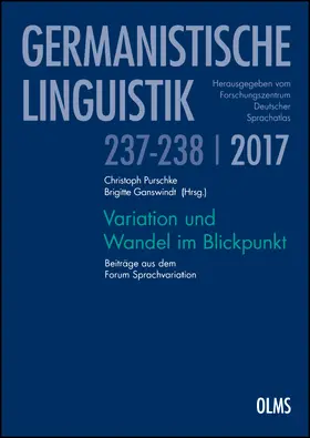 Purschke / Ganswindt |  Variation und Wandel im Blickpunkt | Buch |  Sack Fachmedien