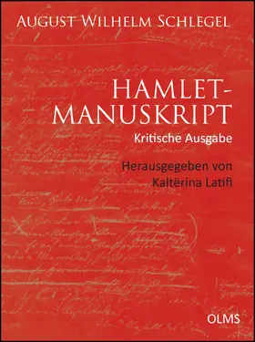 Latifi / Schlegel |  Hamlet-Manuskript (Kritische Ausgabe) | Buch |  Sack Fachmedien