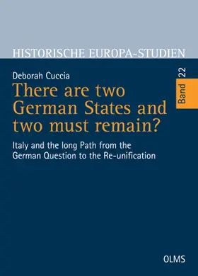 Cuccia |  There are two German States and two must remain? | Buch |  Sack Fachmedien