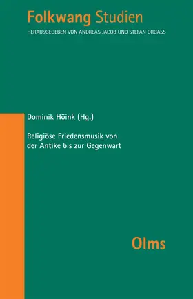 Höink |  Religiöse Friedensmusik von der Antike bis zur Gegenwart | Buch |  Sack Fachmedien