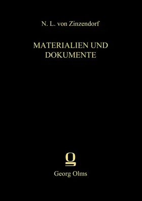 Zinzendorf / Zimmerling |  Materialien und Dokumente | Buch |  Sack Fachmedien