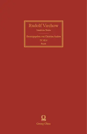 Andree / Virchow |  Rudolf Virchow: Sämtliche Werke | Buch |  Sack Fachmedien