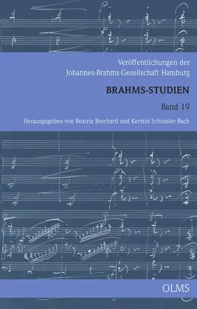 Borchard / Schüssler-Bach |  Brahms-Studien Band 19 | Buch |  Sack Fachmedien