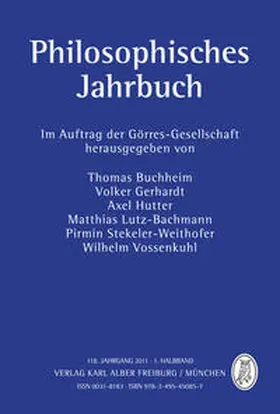 Buchheim / Gerhardt |  Philosophisches Jahrbuch | Buch |  Sack Fachmedien