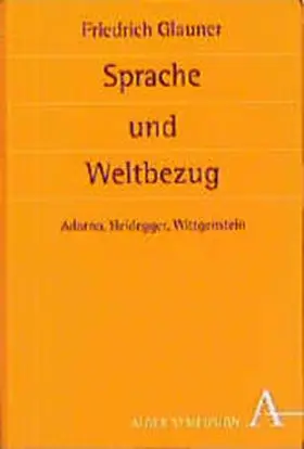 Glauner |  Sprache und Weltbezug | Buch |  Sack Fachmedien