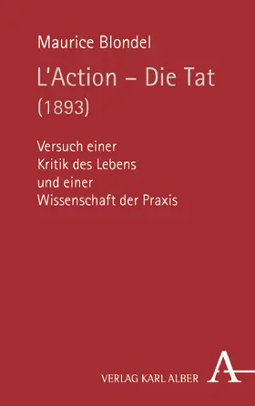 Blondel |  L'Action - Die Tat (1893) | Buch |  Sack Fachmedien