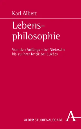 Albert |  Lebensphilosophie | Buch |  Sack Fachmedien