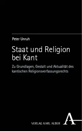 Unruh |  Staat und Religion bei Kant | Buch |  Sack Fachmedien