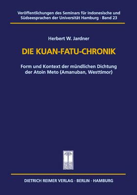 Jardner |  Die Kuan Fatu-Chronik | Buch |  Sack Fachmedien